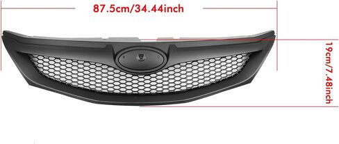 Front Bumper Grille Grill Kit For Subaru Impreza 10th Gen WRX STi 2008-2011 in Kuwait