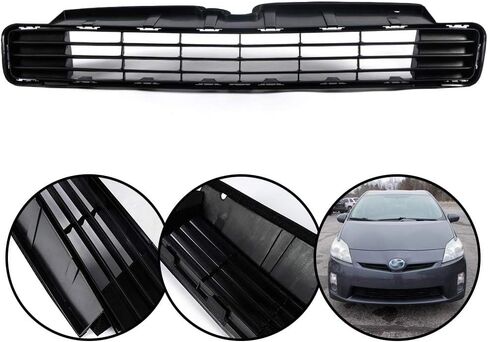 G-Plus Mesh Grill Assembly Assembly Assection Associal ، متوافق مع Toyota Camry Se Xse Sedan 4-Door 2012 2013 5310106340C0 Matte Black Hood in Kuwait