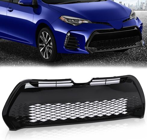 G-Plus Mesh Grill Assembly Assembly Assection Associal ، متوافق مع Toyota Camry Se Xse Sedan 4-Door 2012 2013 5310106340C0 Matte Black Hood in Saudi Arabia