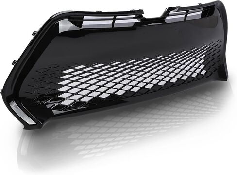 G-Plus Mesh Grill Assembly Assembly Assection Associal ، متوافق مع Toyota Camry Se Xse Sedan 4-Door 2012 2013 5310106340C0 Matte Black Hood in Saudi Arabia
