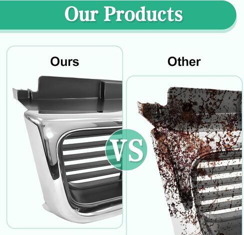 CarPartsDepot Front Grille Grill Black Compatible with 1998-2005 GMC Jimmy/Sonoma Pickup Truck GM1200436 12472678 in Saudi Arabia