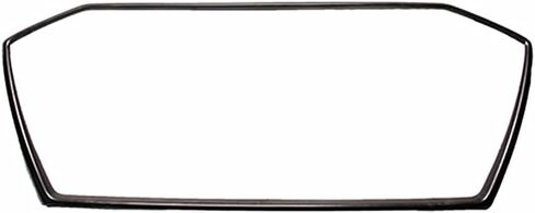 Karmoxs Front Grill Pumper Grille Trim Fit for Audi A3 S3 2022 2023 2024 Mesh Grill Glossy Black in Saudi Arabia