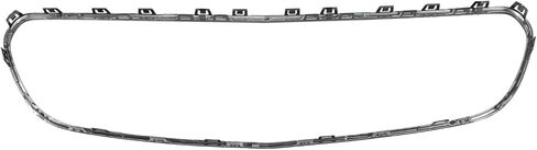 Aramox Front Bumper Grill Surround Trim with High Strength Material, Stylish Design for E Class W213 C238 AMG Line Pre Facelift Vehicles (Black) in Saudi Arabia