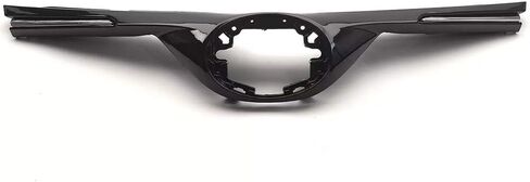 Bewild Front Bumper Upper Hood Grille Fit for 2016 2017 2018 Toyota RAV4 Glossy Black With Chrome Trim Grill Assembly Replacement For TO1200406 531010R120 (With Chrome Trim) in Saudi Arabia
