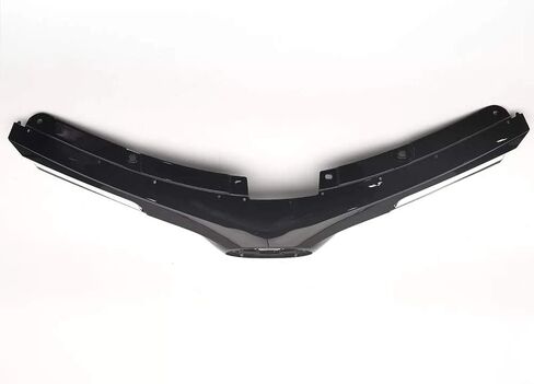 Bewild Front Bumper Upper Hood Grille Fit for 2016 2017 2018 Toyota RAV4 Glossy Black With Chrome Trim Grill Assembly Replacement For TO1200406 531010R120 (With Chrome Trim) in Saudi Arabia