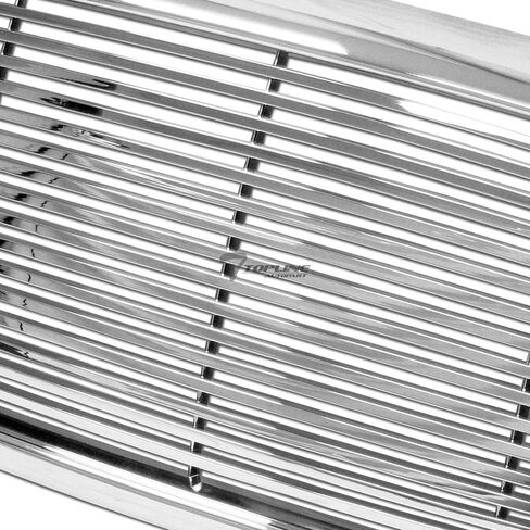 7422446252264 Compatible With 2002-2005 Dodge Ram 1500/2003-2005 2500 3500 Chrome Horizontal Front Bumper Grill Grille in Saudi Arabia