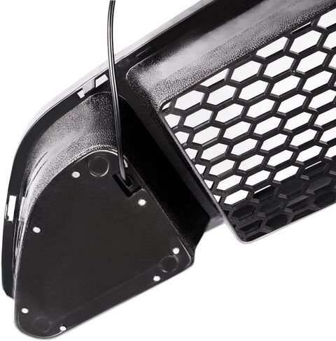 PIT66 Front Hood Upper Grille with White DRL LED Light, Compatible with Ford Mustang 2015-2017 in Saudi Arabia