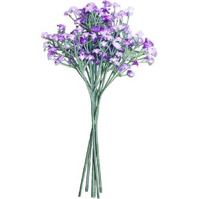 ABAJI Babys Breath Artificial Flowers Gypsophila Real Touch Flowers for Wedding Party Home Garden Decoration in Kuwait