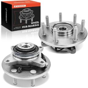 A-Premium 2 X Bront Wheel Bearing and Hub Assembly مع ABS & 7-Lug متوافق مع Ford F-150 F150 2005 2006 2007 2008 ، 4WD فقط in Kuwait