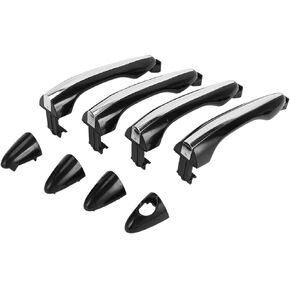Front Left Right Rear Left Right Car Exterior Door Handles for Kia Optima 2011-2015 Durable Door Handle Replacement No.826512T010/826622T000 ABS 1 Set in Kuwait