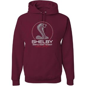 Wild Bobby Shelby Cobra USA Logo Emblem Powered by Ford Motors Cars and Trucks Unisex Hoodie Sweatshirt in Kuwait