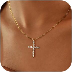 قلادات قلادة مملوءة بالذهب 14K للنساء لذيذ الحب القلفة القلفة العصرية الذهب in Kuwait