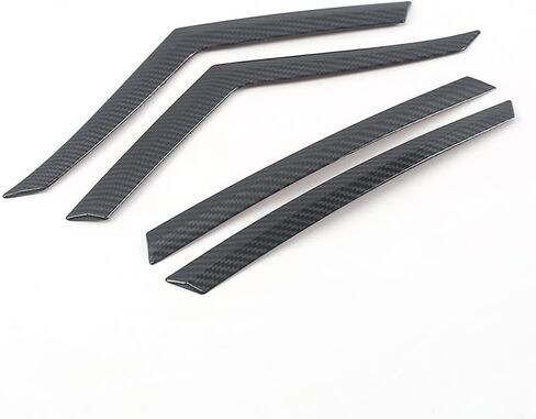 ملحقات السيارات متوافقة مع Camry Le Xle 2018 2019 2020 2021 2022 Tail Light Goyid Edge Cover Trim (Carbon Carbon) 4pcs in Kuwait