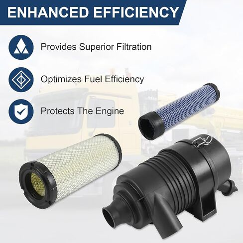 G057512 Air Cleaner with P821575 P822858 Filter Compatible with Donaldson FPG Radial Air Filter Housing Cap in Saudi Arabia