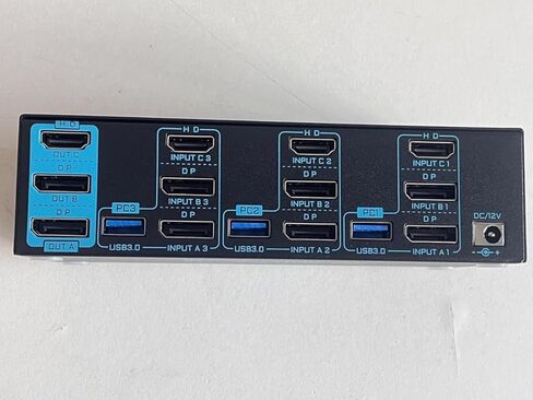 10GBPS USB C SWITCHER 2 شارك أجهزة الكمبيوتر 2 USB-C و 2 USB-A الأجهزة 2 المحمول مفتاح USB-C لكاميرا Mouse Mouse Camera USB ، مفتاح USB مع كابلات بيانات USB-C و REMOTE السلكية in Kuwait