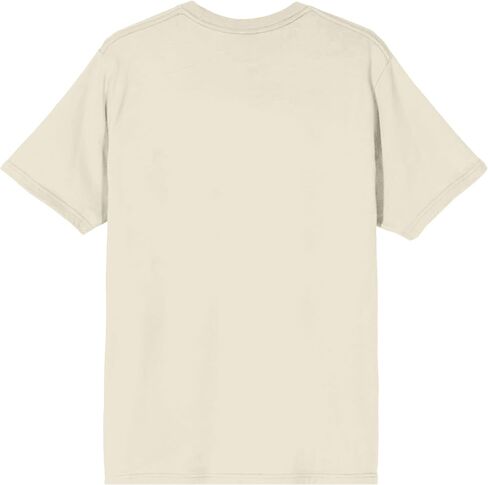 Garfield Odie & Garfield Messy Paint Crew Neck Short Short Natural Men Shirt in Saudi Arabia