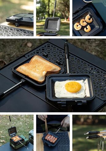شركة Campingmoon Hot Sandwich Maker Sand Single Burner Fire Open Gas Fire with Lage Bag TT-1315+B in Kuwait