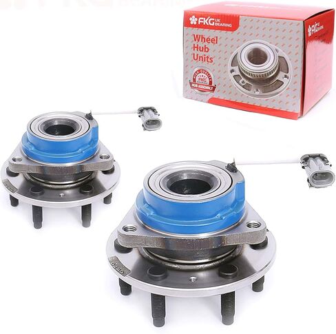 FKG 512243 Rear Wheel Bearing Hub Assembly for 2004-2009 Cadillac SRX (RWD AWD), 2004-2007 Cadillac CTS (V Series RWD), 2006-2011 Cadillac STS (RWD), Set of 2 in Saudi Arabia