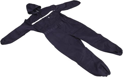 XL مقنعين الأزرق الأزرق الداكن الطويل الأكمام العاكسة Coverall للمصانع in Kuwait