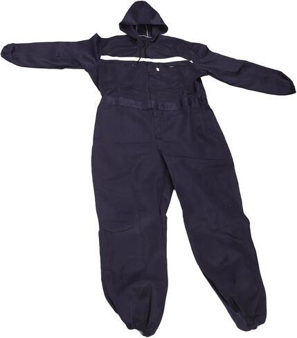 XL مقنعين الأزرق الأزرق الداكن الطويل الأكمام العاكسة Coverall للمصانع in Kuwait