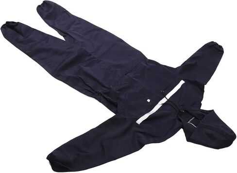 XL مقنعين الأزرق الأزرق الداكن الطويل الأكمام العاكسة Coverall للمصانع in Kuwait