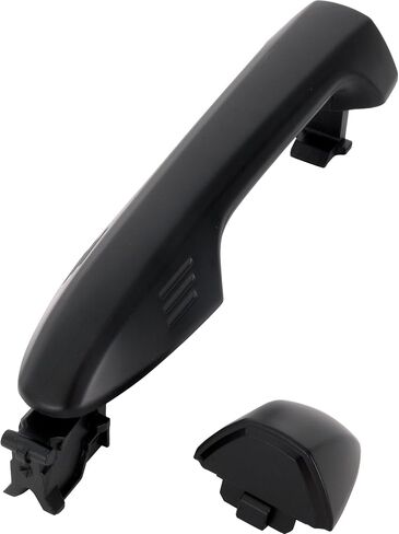Garage-Pro Front, Driver or Passenger Side Exterior Door Handle Compatible with 2016-2022 Toyota Tacoma Black Finish Plastic in Saudi Arabia