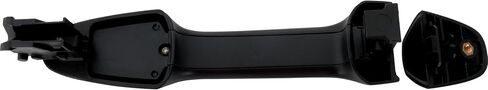 Garage-Pro Front, Driver or Passenger Side Exterior Door Handle Compatible with 2016-2022 Toyota Tacoma Black Finish Plastic in Saudi Arabia