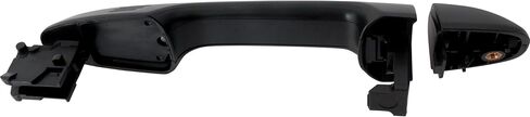 Garage-Pro Front, Driver or Passenger Side Exterior Door Handle Compatible with 2016-2022 Toyota Tacoma Black Finish Plastic in Saudi Arabia