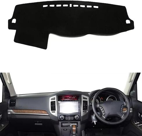 Fit for Mitsubishi Pajero Montero 2007-2011 2012 2013 2014 2015 2016 2017,Car Dashboard Cover,Dashboard Dash Mat,Car Decoration in Saudi Arabia