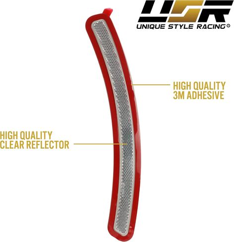 USR BMW X5 G05 Side Marker Lights - Euro Style Smoke Lens Front Bumper Reflector Light Set (Left + Right) Compatible with 2019-2023 BMW X5 G05 Chassis (Smoked) in Saudi Arabia