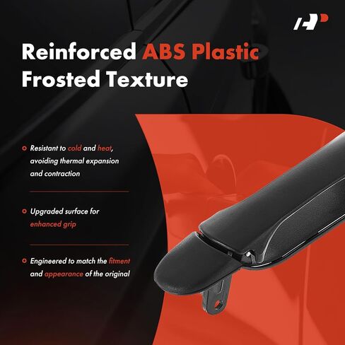 A-Premium Rear Right Passenger Side Exterior Door Handle Compatible with Ford Windstar 1995 1996 1997 1998, Textured Black, Replace# F78Z1626600BA in Saudi Arabia