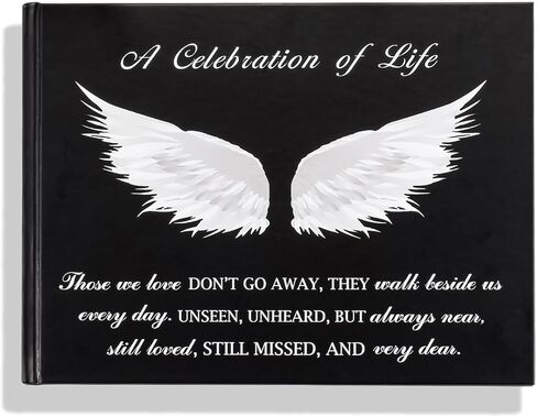 Funeral Guest Book for Memorial Service Celebration of Life Guest Book 80 Pages Funeral Sign-in Book - A Celebration of Life in Saudi Arabia