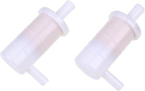 ZTUOAUMA 2X 1/4 In-Line Fuel Filters 49019-1083 Compatible with Kawasaki ZX12R ZZR1200 ZX9R ZX900 ZX1200 in Saudi Arabia