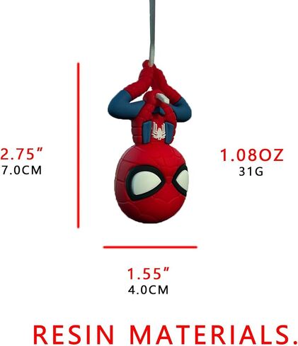 Swing Spider Panda Car Accessories Rearview Mirror Hanger Cool Car Ornament For Office Home Hanging Decor Birthday Funny Gift (A) in Kuwait