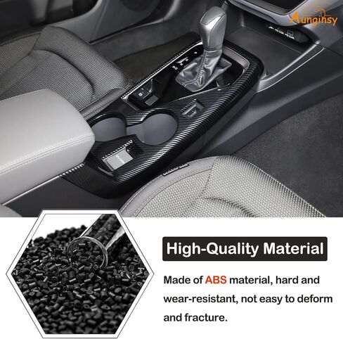 Aunginsy Car Central Control Gear Shift Panel Cover Cup Holder Trim Compatible with Subaru Crosstrek 2023-2025 Car Gear Shifter Console Anti-Scratch Panel Frame Decorative Sticker Protect Accessories in Kuwait