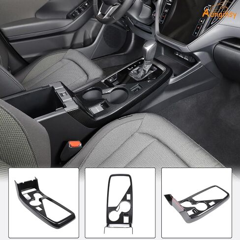 Aunginsy Car Central Control Gear Shift Panel Cover Cup Holder Trim Compatible with Subaru Crosstrek 2023-2025 Car Gear Shifter Console Anti-Scratch Panel Frame Decorative Sticker Protect Accessories in Kuwait