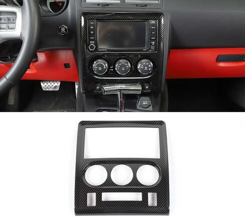 Voodonala Carbon Carbon Cover Cover Cover Cover Trim for Dodge Challenger 2009-2014 in Saudi Arabia