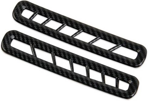 Inner Door Vent Air Outlet Cover Trim Accessories for 2015-2025 Ford Mustang (Carbon Fiber Style) in Saudi Arabia