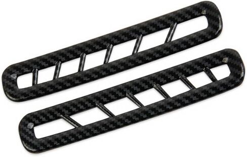 Inner Door Vent Air Outlet Cover Trim Accessories for 2015-2025 Ford Mustang (Carbon Fiber Style) in Saudi Arabia