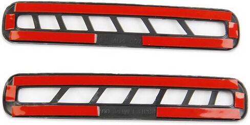 Inner Door Vent Air Outlet Cover Trim Accessories for 2015-2025 Ford Mustang (Carbon Fiber Style) in Saudi Arabia