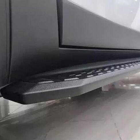 Fixed Running Boards Side Steps Foot Protector Bar with Brackets Black Fits for Land Cruiser Prado J250 LC250 2024 2025 2026 in Saudi Arabia
