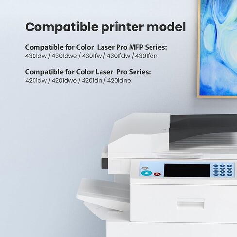 410X 410A Toner Cartridge 4 Pack - High Yield M477fnw Toner Replacement for HP 410A CF410A CF410X Toner Work with HP Color Laserjet Pro MFP M477fnw Toner, M477fdw Toner M452dn M452nw M377dw | CF410X in Saudi Arabia