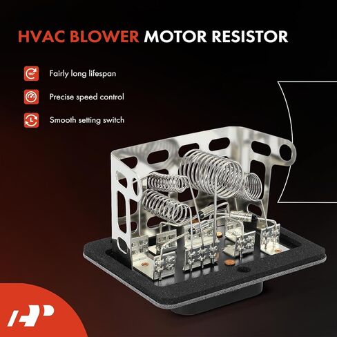 A-Premium HVAC Blower Motor Resestor متوافق مع شيفروليه ، GMC & Oldsmobile سيارات-Blazer 1995-2005 ، LLV 1995-1995 ، S10 1994-2004 ، Jimmy ، Sonoma ، Bravada-Bravada-15094285 ، 15652873 in Saudi Arabia