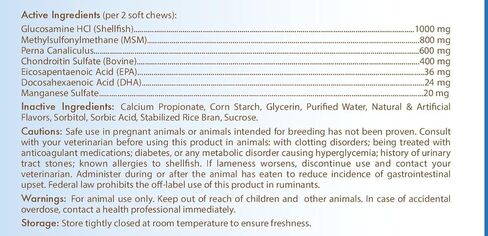 Healthy Breeds Mastiff Z-Flex Max Dog Hip and Joint Support 180 Count in Saudi Arabia