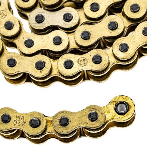 NICHE 420 X-Ring Motorcycle Drive Chain Bulk Reel with 2 Connecting Master Link (10 Feet) in Saudi Arabia
