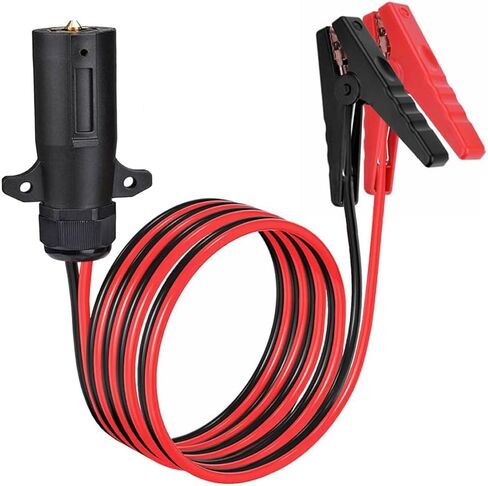 7 Way Trailer Slop إلى Clips Clips Cable ، 10AWG 7 PIN إمكانية الوصول إلى موصل مقطع التماسيح ، مصدر طاقة 12 فولت لـ RV Truck Connect Quick Connect ، 6.5 قدم in Kuwait