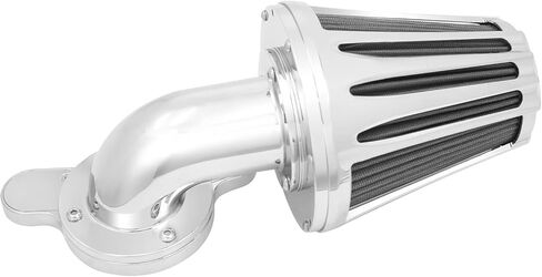 HDBUBALUS Sucker Air Intake Cleaner Kit Air Filter Fit for Harley (Black Housing Grey Element, B-For Touring 00-07/ Dyna 00-17,Softail 00-15) in Saudi Arabia