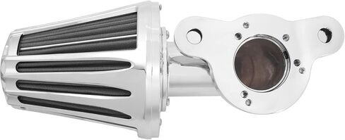 HDBUBALUS Sucker Air Intake Cleaner Kit Air Filter Fit for Harley (Black Housing Grey Element, B-For Touring 00-07/ Dyna 00-17,Softail 00-15) in Saudi Arabia