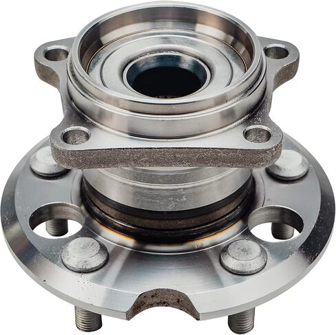 Detroit Axle - 4WD Rear Driver and Passenger Wheel Hub and Bearing Assemblies Replacement for 2001-2005 Toyota Rav4 5-Lug Models - 2pc Set in Saudi Arabia