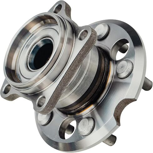 Detroit Axle - 4WD Rear Driver and Passenger Wheel Hub and Bearing Assemblies Replacement for 2001-2005 Toyota Rav4 5-Lug Models - 2pc Set in Saudi Arabia
